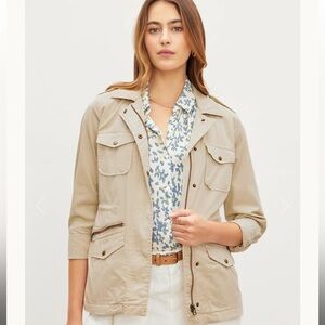 Velvet Ruby Army light weight jacket